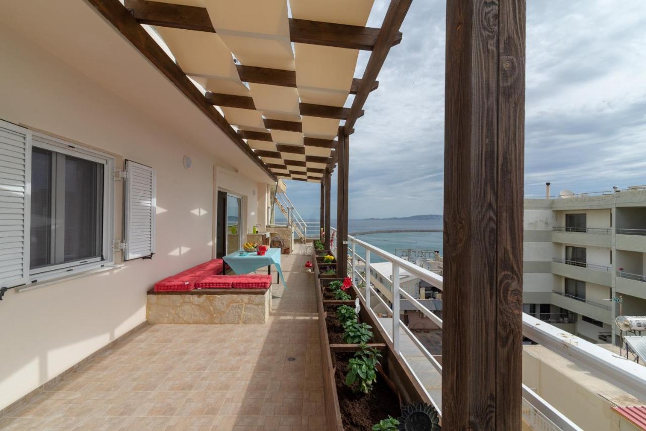 Penthouse Apartment In Downtown With Seaview Heraklion  ภายนอก รูปภาพ