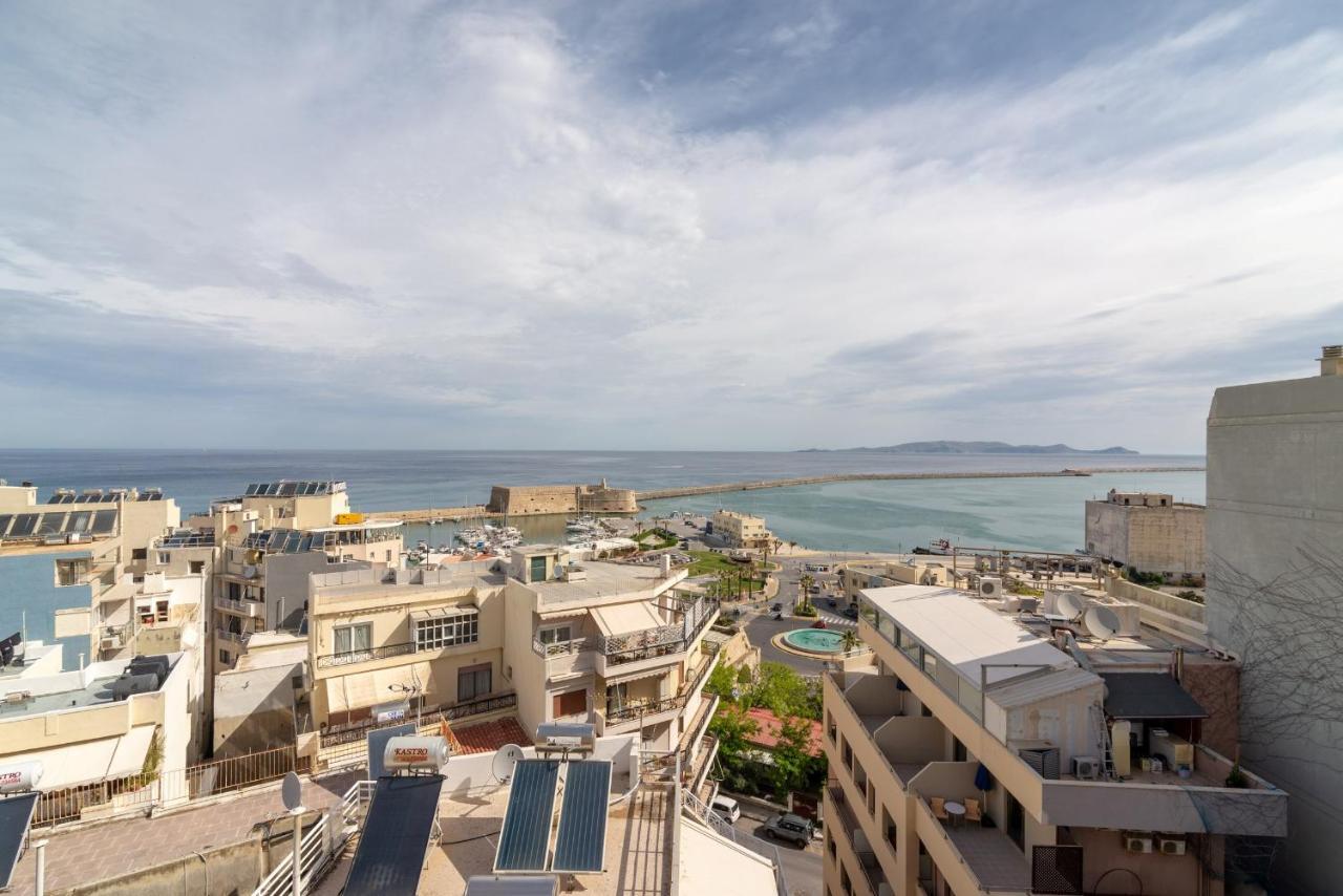 Penthouse Apartment In Downtown With Seaview Heraklion  ภายนอก รูปภาพ